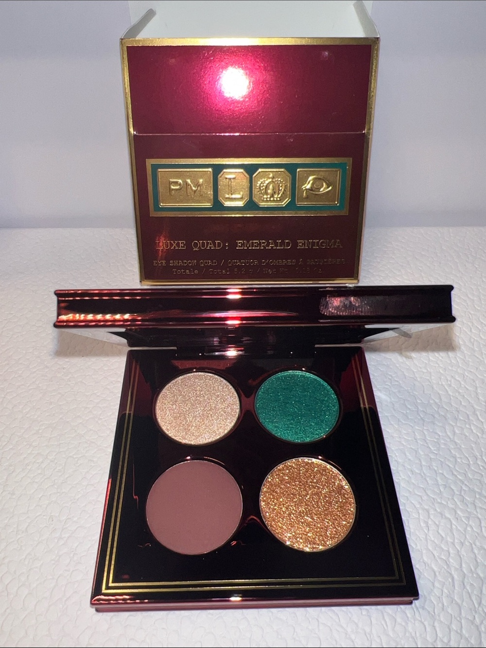Pat McGrath Labs Luxe Quad Eyeshadow Palette - Emerald Enigma